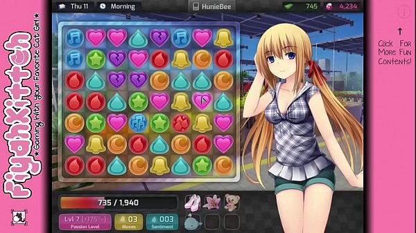 Second Time's The Charm - *HuniePop* Female Walkthrough #12