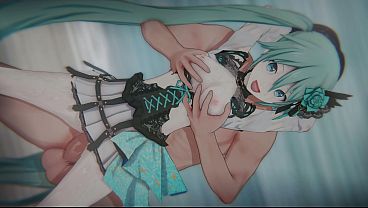 [Project Sekai] Miku's "DIGITAL DIVA DEFILED": Bound Vocaloid & POV Mass Fucking (4K/60FPS)