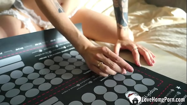Tattooed Doll Takes A Grind On My Dick