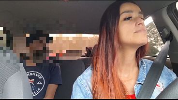 Motorista Mulher De Aplicativo Pega Passageiro Se Masturbando Por Trás!