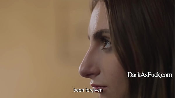 Barely-legal With Ulterior Motives Tantalizes Priest Into Sodomizing Her | DarkAsFuck