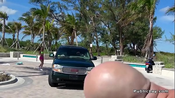 Dude Hammers Left Babe In Public