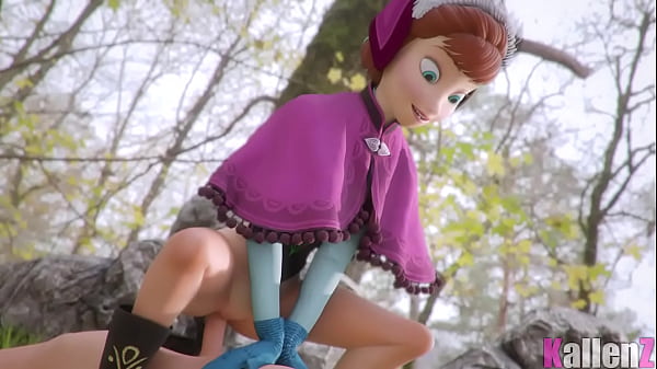 Anna Savors That Thick Shaft - Frozen