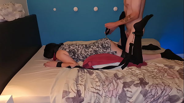 Restrained And Stuffed Vigorous With Cum-fill Finish