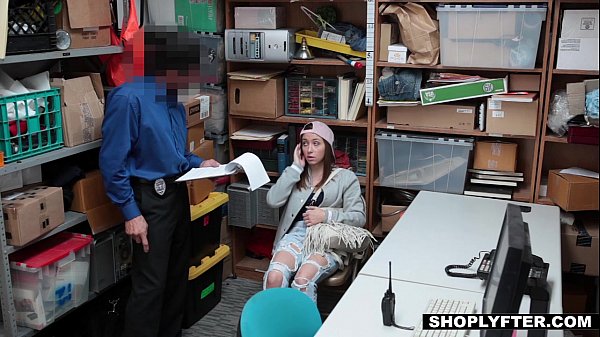 Shoplyfter - Cute Coed (Hayden Hennessy) Fucks Her Way Out Of Trouble
