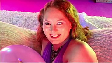 Pink Balloon - Shapely Ginger Slurps A Fat Member And Hands A Great Tongue Play