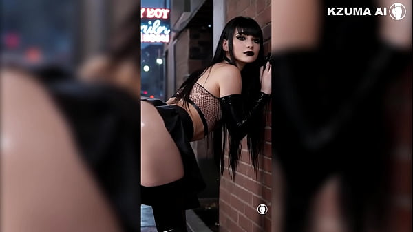 Femboy Gótica Pauzuda E Gostosa - (IA Porn Gerado)