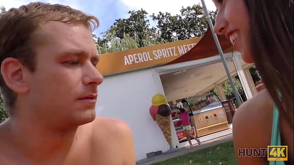 HUNT4K. Cuck For Cash Permits Rich Newcomer To Assfuck His BABE In Park