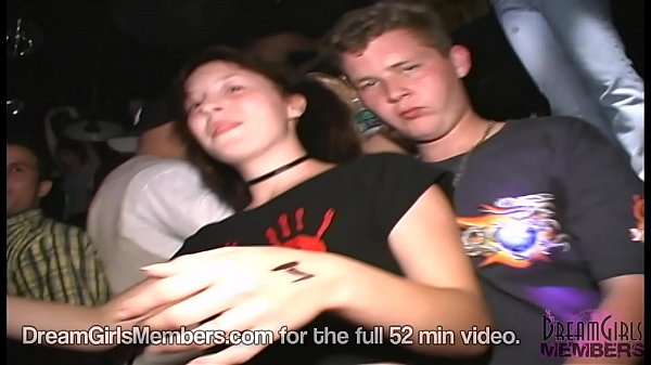 Steamy Closeup Club Upskirts & Crazy Knocker Flaunting