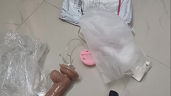 Unboxing Realistic Dildo Buyed From Snapdeal