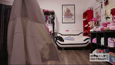 BTS - Top-heavy Blonde Chloe Surreal Builds Intense Anticipation In Photoshoot Prep!