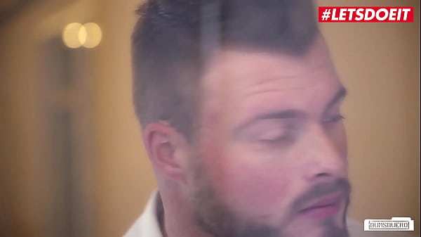 BUMS BUERO - (Fit XXX Sandy & Mr. White) Horny German Chief Honey Rides Janitor At His Office