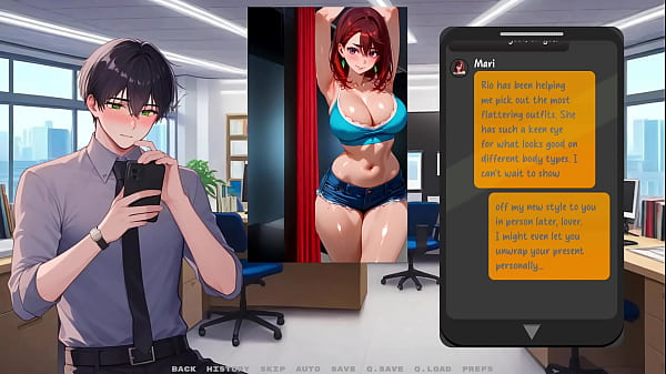 Defiled By Worship Chapter 1.0 Corruption Route Part #3. Liam's Girlfriend Mari Visit The Store.