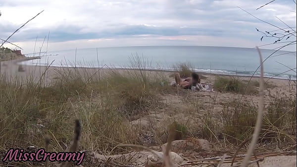 French Teacher Skank Bj Homemade On Undressed Beach Public Front Outsider With Cumshot - MissCreamy