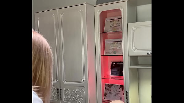 The Goddess Came For A Thorough Bikini Waxing, Most Likely She Is Getting Ready For Smoking Sex