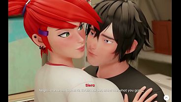 Mansion Days [ ILLICIT Hentai Game ] Ep.10 LEGGINGS THIGHJOB Before The STEP STEPSISTERS Notice Us Having SEX !