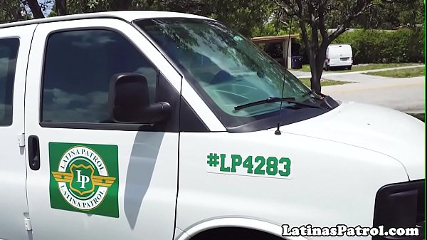 True Latina Bouncing Immigration Officers Pole
