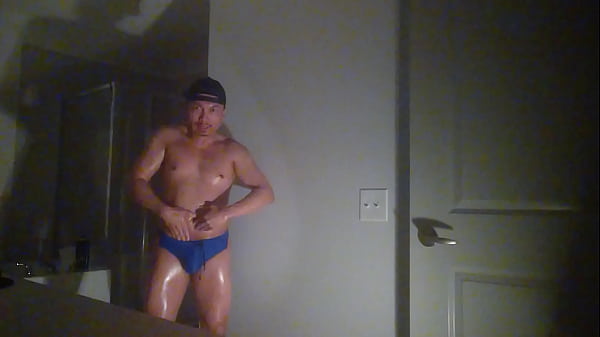 Bastian Kross In Speedos, Glistening Up And Working Off!
