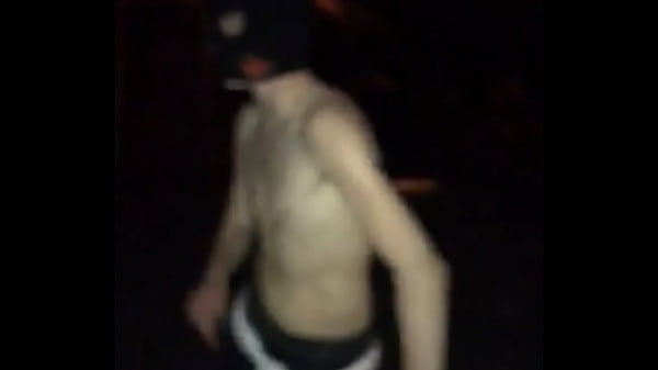 Gimp Dances Shirtless For Cash X