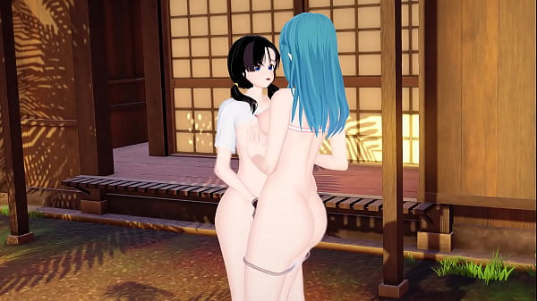 Dragon Testicle - Maron And Videl Lesbian Adventure And Maron Solo Solo Play