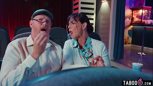 Movie Theatre Had Young-babe Couple Railing Disburbing Old People Trying To Watch