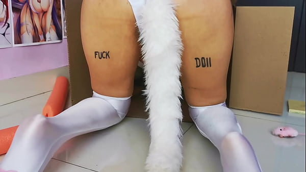 Neko Pet Play Fantasy, A Esta Gatita Le Gusta La Leche En El Culo