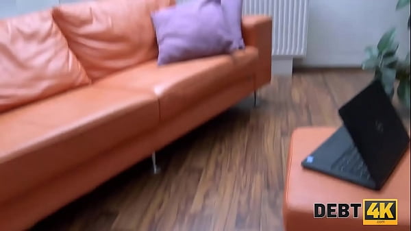 DEBT4k. 21yo Tenant Has No Money Still She Can Hand Sex