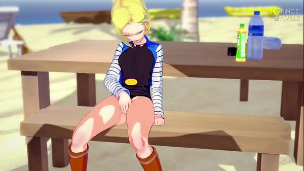 Android 18 Masturbates In Public - Dragon Nut Z