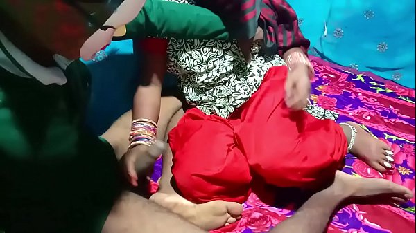Desi Indian Couple Railing On Bedroom