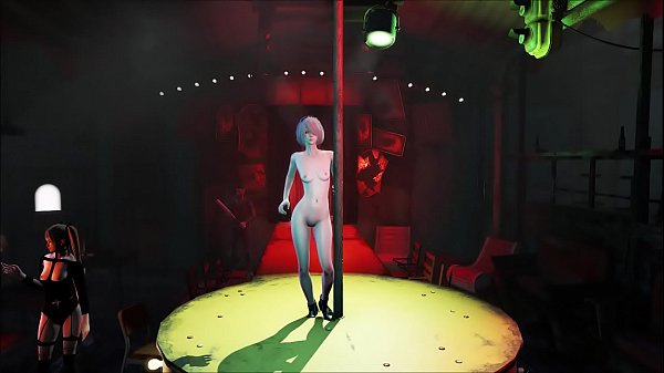 2B Nier Automata Pole Dance