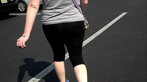 Hotwife In Her See Through Leggings HD