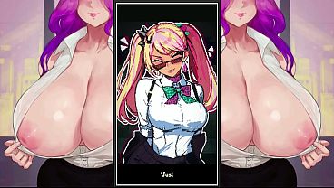 Saki's Bold Striptease - Helping A Clumsy Co-worker