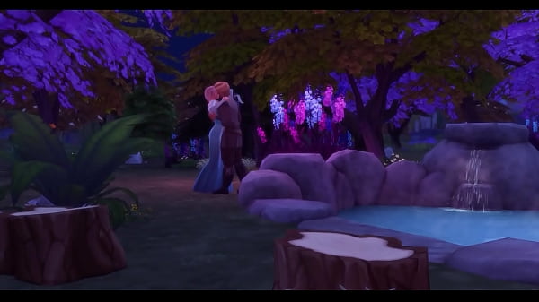 Frozen Betrayal 2 - Elsa And Kristoff Risky Public Fun In The Savage - 3d Hentai