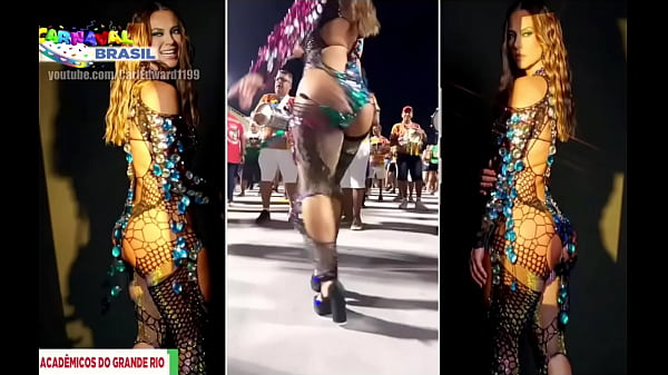 Carnaval A Atriz Paolla Oliveira Rebola Camera Lenta 2