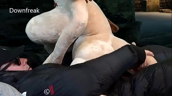 Plush Sex Babe Fantasy With Down Suit In The Crypt. Enormous Knockers Monster Succubus!