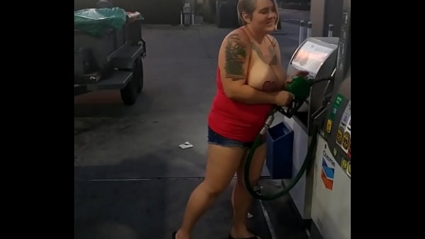 Bbw Baring At Fuel Plunge On Vimeo.MP4