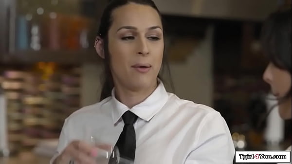 Big-breasted Tgirl Khloe Kay Screws Her Coworker
