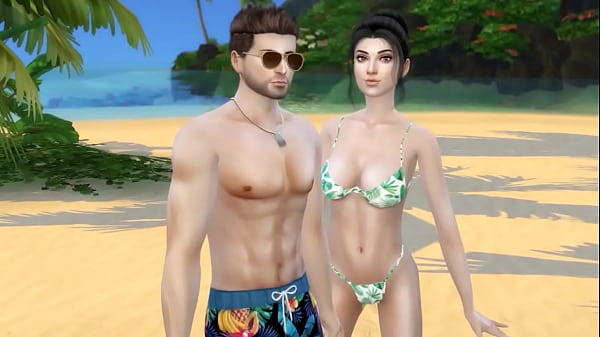 Romantic Sex On The Beach With Lover 3D Hentai ( Simlish Dzire Episode 8 )