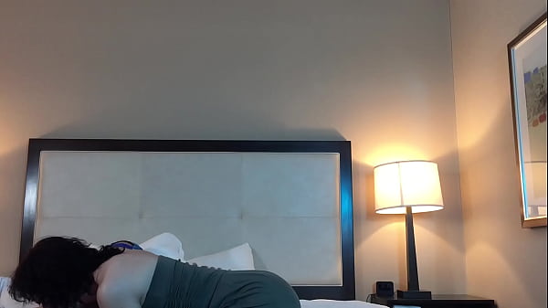 SULTRY Tiny Woman Gobbles Huge Cock