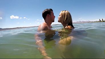 Wifey Beach Vacation Sex And Suck Pole Twice