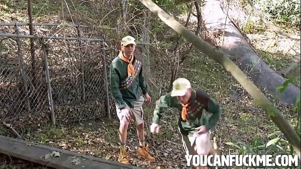 Cum-Drenched Alison Freed From Branches By Rion’s And Donny’s Boners!