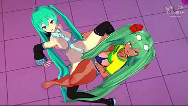 Brazilian Miku With Massive Naturals Meets And Pounds Miku