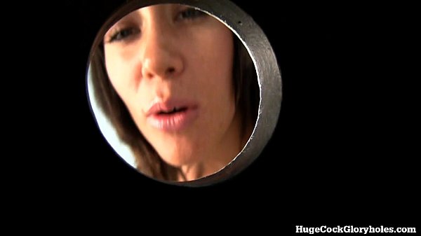 Busty Babe Sucks A Huge Cock At Public Gloryhole!