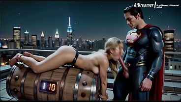 Hottie ́s Dream: Hero [AI Generated]