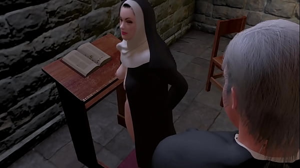 Nun Has A Night Of Prayer And Desire.