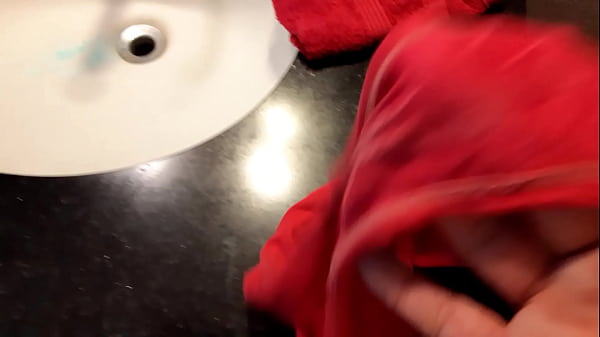 Sniffing Slippery Panties