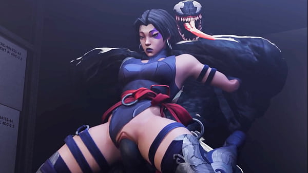 Psylocke X Venom Compilation