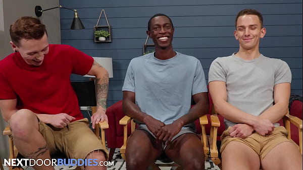 Jock Michael Flex Stripraosted By Studs While Doing The Splits - Prince Reign, Aiden Langston - NextDoorBuddies