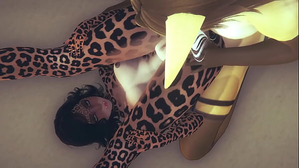 Furry Hentai - Fox And Leopard Smashing In School - Japanese Asian Manga Anime Film Game Porn