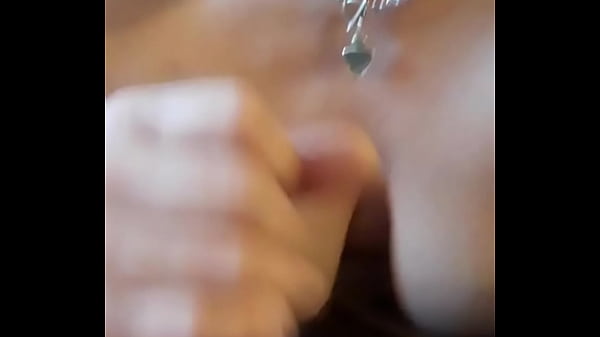Cumming All Over Sweethearts Melons After She Gave Me A Stroking.